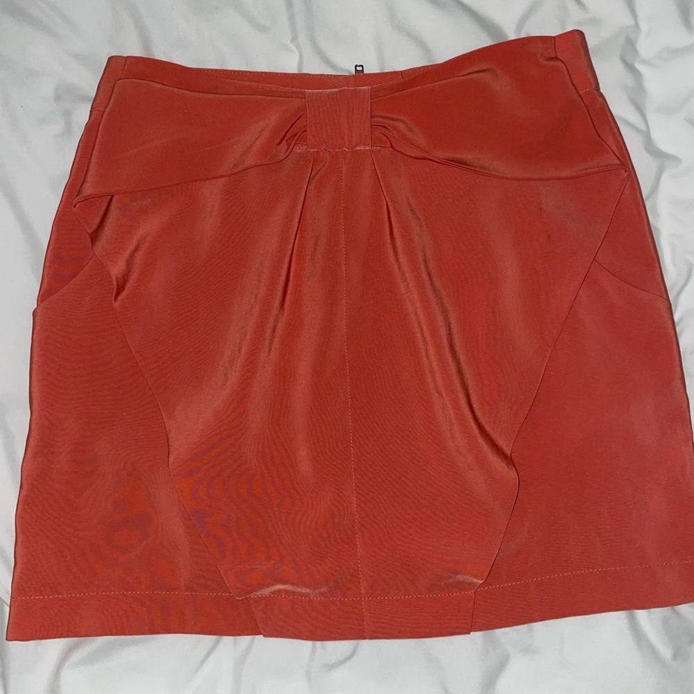 Bow mini skirt